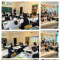 Для учащихся 5-7 классов была организована встреча с учителем математики Кордабай Ерсултан Саятулы...