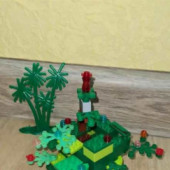 Городской конкурс “LEGO елочка”