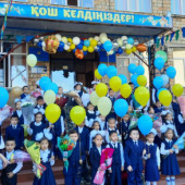 Общеобразовательная школа №5 1 сентября отметила День образования и провела торжество на тему «Глубокое образование, трудолюбие и патриотизм».