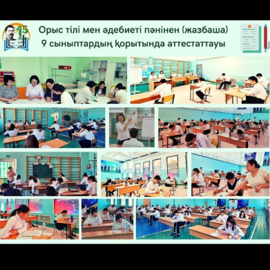 Итоговый аттестационный экзамен по русскому языку и литературе (письменный) по 9 классам