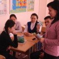 20.04.2016 was held a meeting of students in grades 9-11 with a psychologist grammar school Amirbekova KJ on the theme 