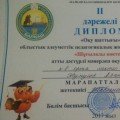 Diploma of the 2-nd degree