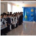On the eve of Nauryz holiday in the school held a solemn meeting 