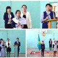 In the boarding school № 2 held a solemn line dedicated to the holidays on the 7th and 9th of May... 