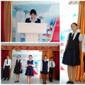 A solemn line, dedicated to the Day of Languages ​​in the Republic of Kazakhstan...