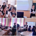 The intellectual contest “Daraboz” among students of the 7th grades...