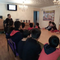 An informative hour “Kairatker tulga” was held in the school library, dedicated to the 125th anniversary of Nurmakov ...