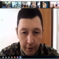 Информация встречи со специалистами военного института национальной гвардии Республики Казахстан
