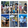 In order to protect the health and safety of students during the summer holidays, members of the school parliament distributed reminders to residents of our town ...