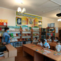 Балқаш қаласы «№24 мектеп -интернаты» КММ –нің 1 сынып оқушылары мектеп кітапхасына саяхат жасады.