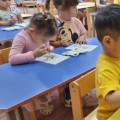 В КГКП «Детском саду «Ручеек» в средней группе прошла организованная деятельность по рисованию на тему: 