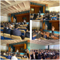 21 ноября преподаватели и студенты политехнического  колледжа “Корпорации Казахмыс” провели разъяснительную работу по профориентации с учащимися 9 классов школы-лицея.