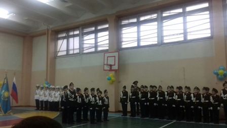 Церемония принятия клятвы кадетов