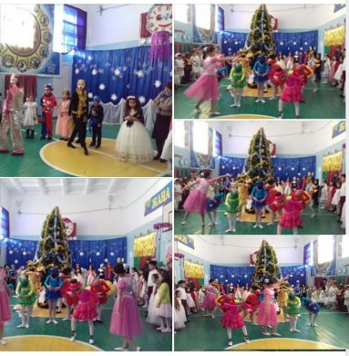 In school 24, the festive event 