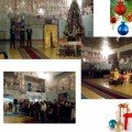 Информация о проведении праздника «Новогодняя елка»в  общеобразовательной средней школе №8 для учащихся старших классов
