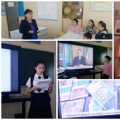 With pupils of the 9th grades held a round table, devoted to the day of the national currency...