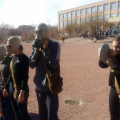 24 октября 2019 года в КГУ «ОСШ №10 г.Балхаш» прошла военно-спортивная игра «Қалқан».