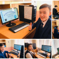 The action carried out as part of the Global Computer Science Week “Code Hour - 2019” continued ...