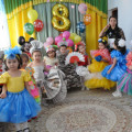 On the first spring holiday - March 8, in the kindergarten 