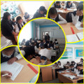 A survey was conducted with students of grade 8 ...