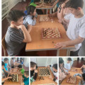 На весенних каникулах состоялся школьный турнир по шахматам.