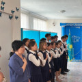 4 июня проведена торжественная линейка «Я люблю свою страну», посвященная Дню государственных символов Республики Казахстан...