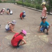 Рисунки на асфальте