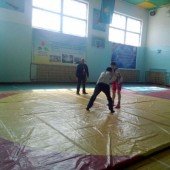 Соревнования по национальной борьбе среди юношей, посвященный 80-летию города