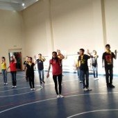 Танцевальный марафон современного танца в рамках программы «Рухани жаңғыру