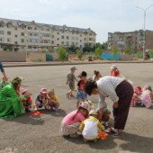 Бабочки на цветочках