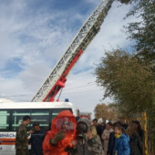 Посещение выставки пожарной техники