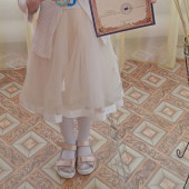 Воспиатнница старшей группы «Шұғыла» Аман Айдана стала победителем и призером. 