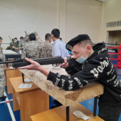 Соревнования по стрельбе из пневматической винтовки, посвященные Дню вывода Советских войск из Афганистана