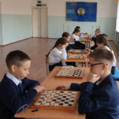 Турнир по шашкам, приуроченный ко Дню Республики Казахстан
