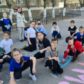 Конкурс рисунков на асфальте «Ты Родина моя! Мой Казахстан!» для 3-4 классов