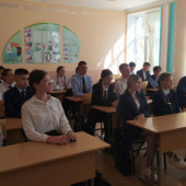 Встреча учащихся 10 кл. с Ногаевой Г.Ж.