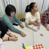 Очередное занятие в Центре педагогической поддержки родителей среди 0-4 классов